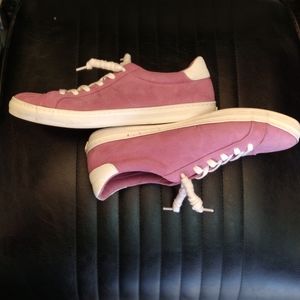 Pink Suede Shoes